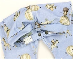 Name It chambray blue melange dyreprint bukser